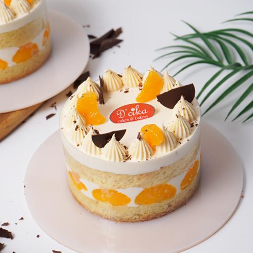 Gambar Korean Cake - Orange dari DCIKA BAKERY undefined Tokopedia