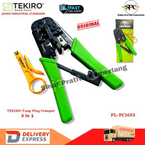 Cutter Rj45 Rj 11 Jual TEKIRO Tang Crimping Plug Crimper 3 in 1 + Cutter RJ45 RJ 11 PL ...