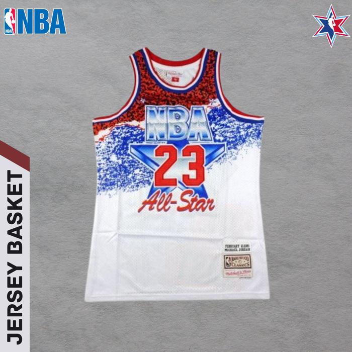 Jual Baju Jersey Baske Classic NBA Michael Jordan Allstar 1992