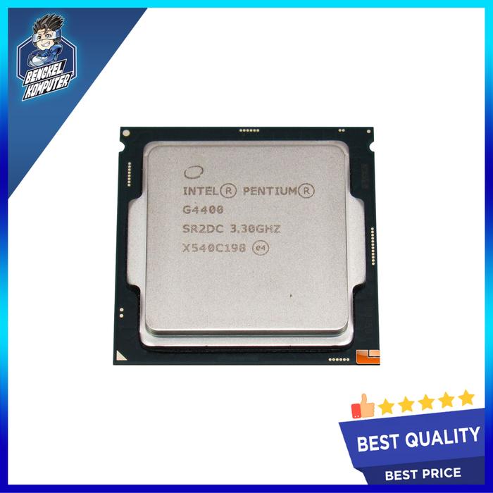 Gambar PROCESSOR INTEL PENTIUM G4400 TRAY SOCKET LGA 1151 TANPA FAN dari bengkelkomputerptk undefined Tokopedia