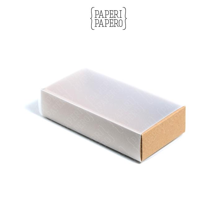 Jual Kraft Sliding Box (22 x 11 x 5 cm) Doff & Clear - Kotak Laci ...