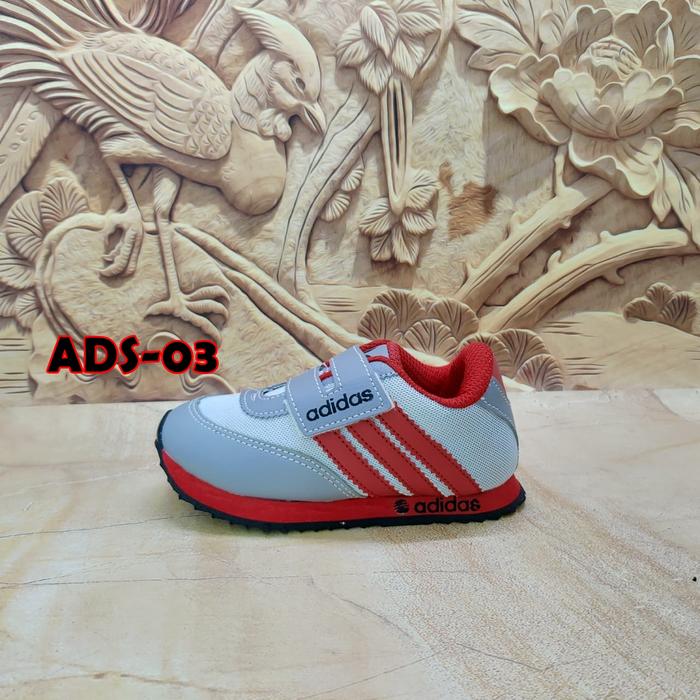 Gambar Sepatu Adidas Anak Laki & Perempuan Cowok Cewek Olahraga Sekolah TK SD - ADS-03 dari Achelous88 undefined Tokopedia