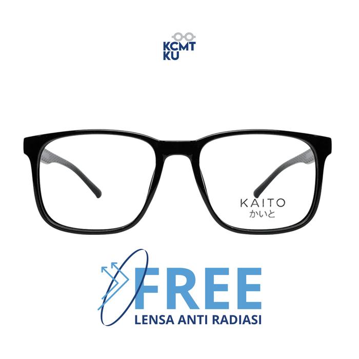 Gambar Kacamata Anti Radiasi Kaito Ola UV++420 PC Technology - Hitam dari KCMTKU Optikal undefined Tokopedia