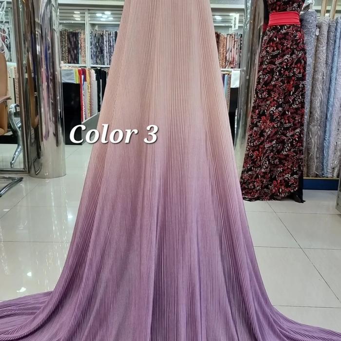 Gambar Kain Ombre gradasi silk plisket - 3 dari Toko Kain Megah undefined Tokopedia