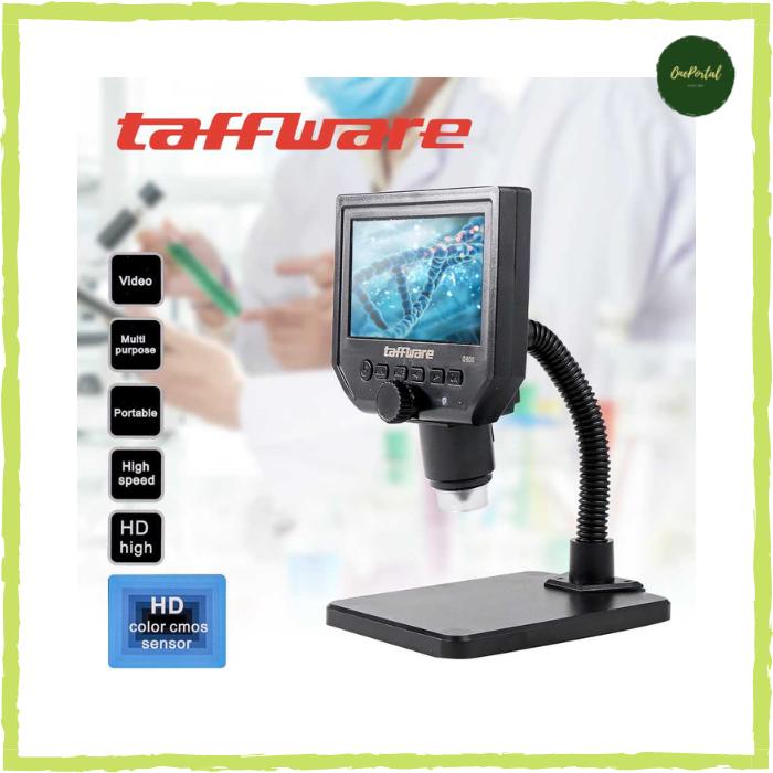 Gambar Mikroskop Digital 3.6MP 600X Magnification Microscope Monitor G600 - Flexible Stand dari OnePortal undefined Tokopedia