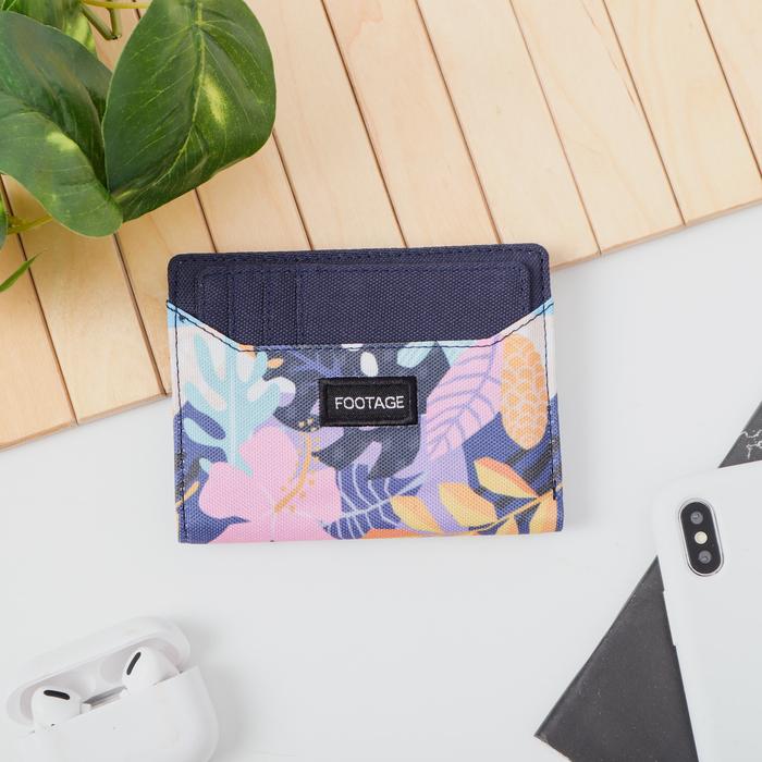 Gambar Dompet Wanita Pria Mini Card Holder Cewek Cowok Unisex Wallet DW-03 - Autumn dari Footage Official undefined Tokopedia