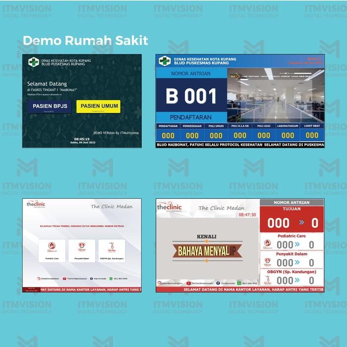 Gambar Software Aplikasi Antrian dari Duta ITMVision undefined Tokopedia