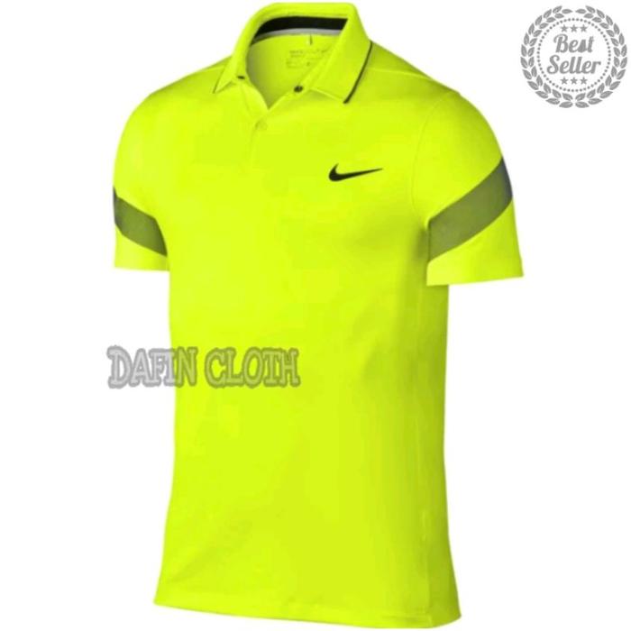 Kaos Kerah Pria Polo shirt Nike Golf New Strip Warna lain, S