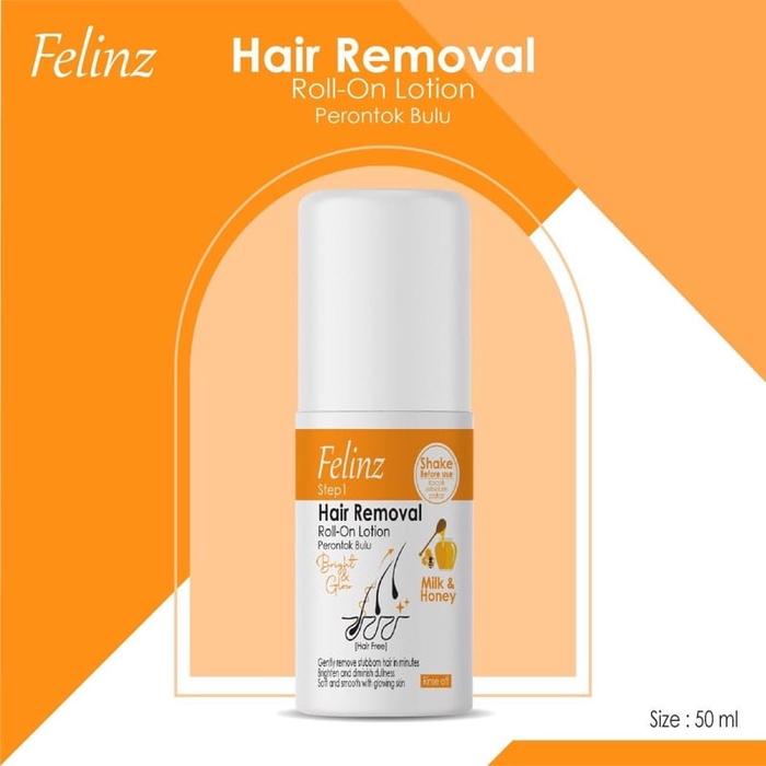 Gambar FELINZ HAIR REMOVAL GROWTH AND LOTION STEP 1 DAN 2 30ML PERONTOK BULU - STEP 1 SPRAY dari Joy Victoria Panjer Pakerisan undefined Tokopedia