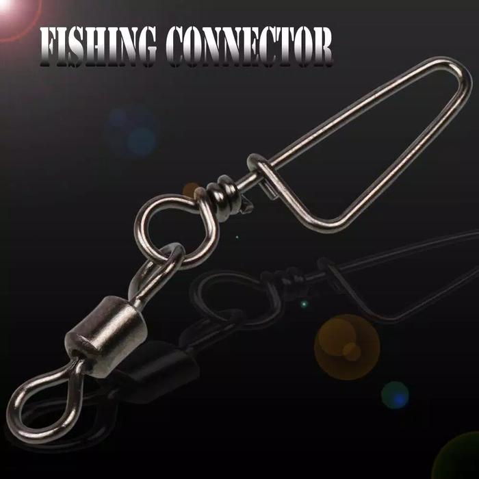 Gambar Fishing Connectors Kili-Kili Pancing Gear Swivel Dengan Snap - ISI 5 PCS, NO 6# 30 LBS dari BestFishing99 undefined Tokopedia
