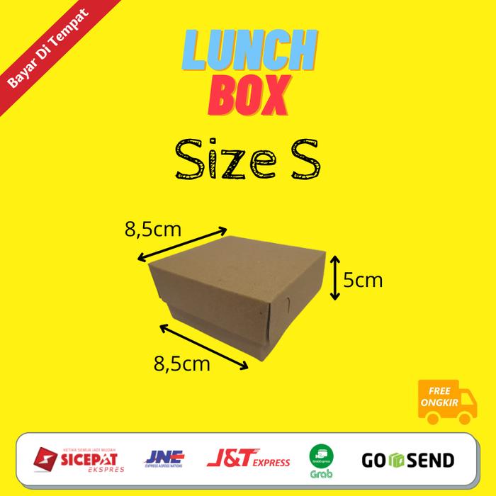 Gambar Paper Craft Lunch Box Kotak Kertas Pembungkus Makanan Paperpack Bali - XS dari Paperpack Bali undefined Tokopedia