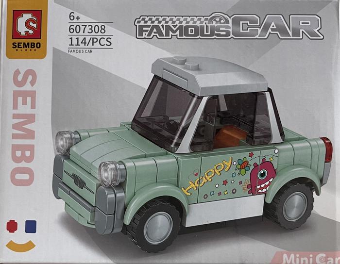 Gambar Bricks/ Block Sembo 607308 - Famous Car - 67308 dari yubishop 3 undefined Tokopedia