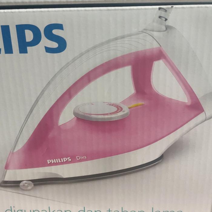 Gambar SalE Philips Setrika Diva Gc 122 / GC122/ setrikaan philips Diva - Merah Muda dari Triple Seven Elektronik undefined Tokopedia