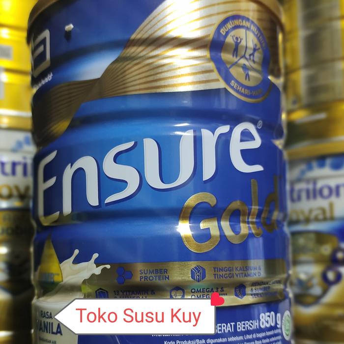 Gambar ENSURE 850gr / susu Ensure 850 gram - Vanila dari Serenity Baby Shop undefined Tokopedia