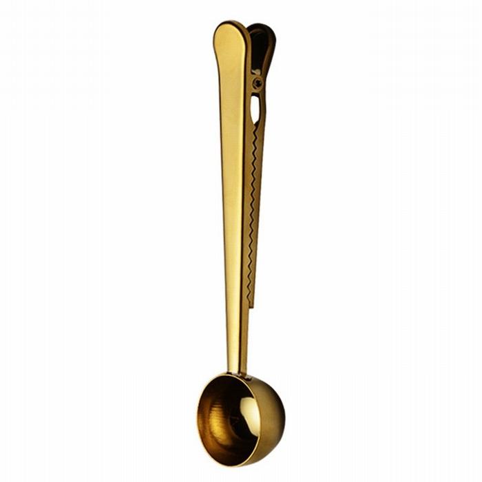 Gambar Sendok Takar Kopi / Coffee Spoon / Sendok Teh Stainless / Tea Spoon - Gold dari piepiebakewareofficial undefined Tokopedia
