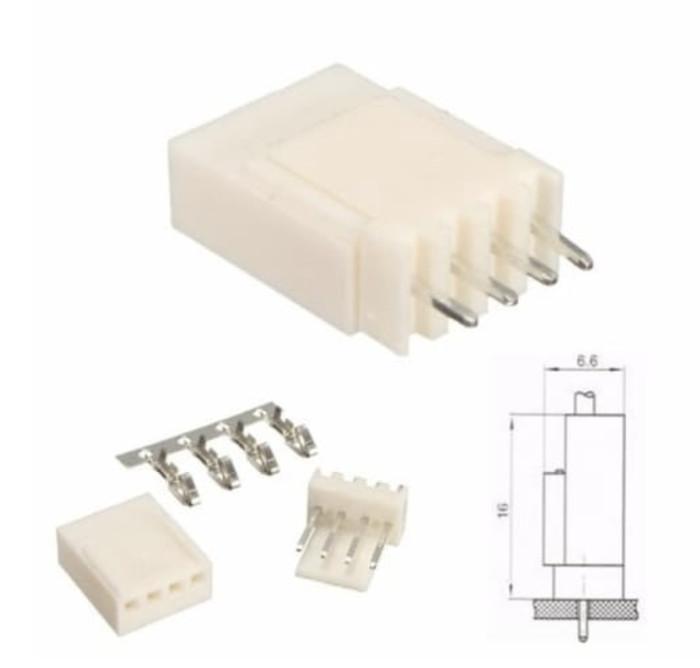 Gambar 1set Molex KF2510 4P 4 Pin 4Pin 2.54mm Header Terminal Connector dari Aisyah Arduino Jakarta undefined Tokopedia