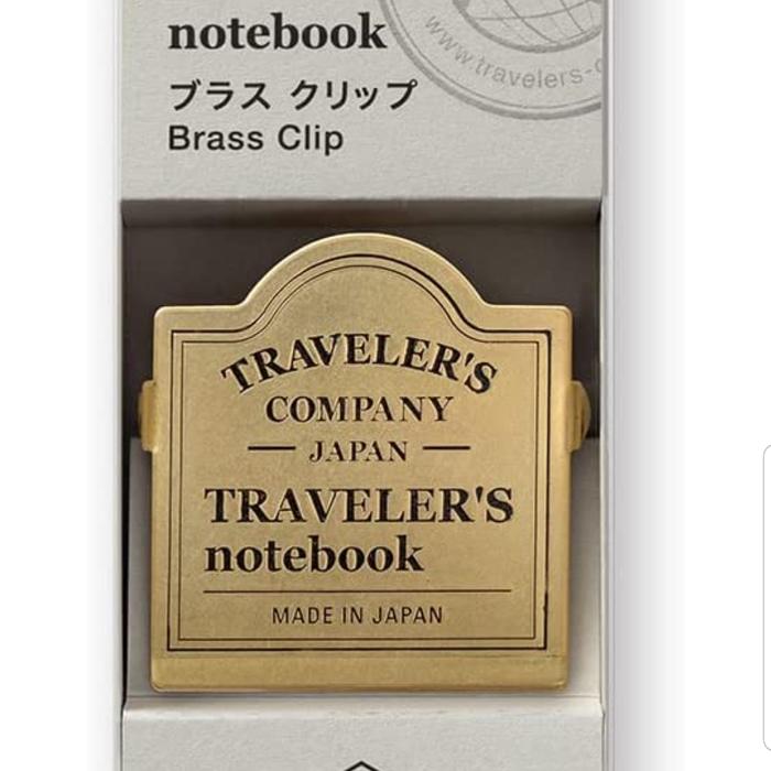 Jual Traveler s Company Brass Clip Ori Japan Ready Utk Journal Di Jual Traveler s Company Brass Clip Ori Japan Ready Utk Journal Di
