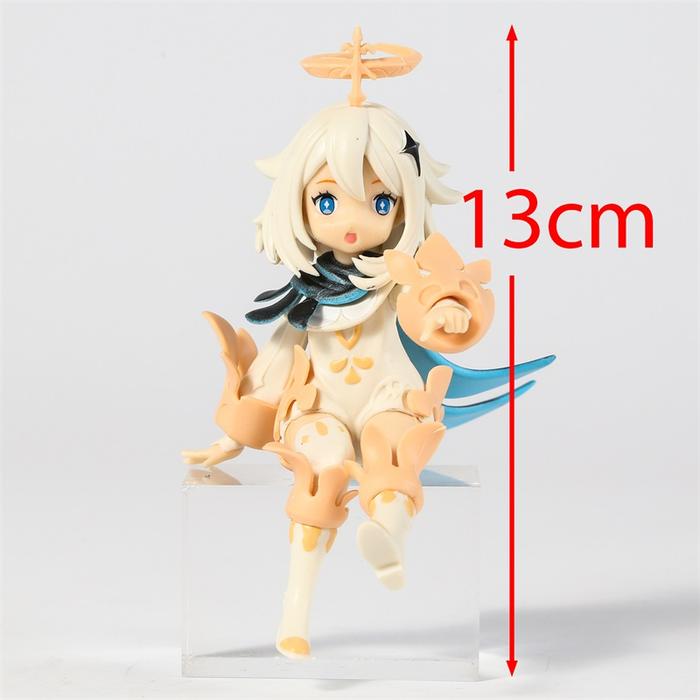 Jual Action Figure Paimon Mihoyo Genshin Impact Kawai Anime Pajangan ...