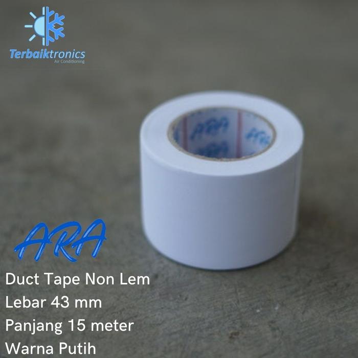 Gambar Duct Tape Isolasi (Non Lem) Pembungkus Pipa AC - ARA NON LEM dari Terbaiktronics undefined Tokopedia