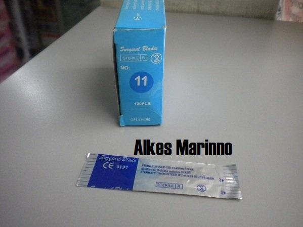 Gambar Surgical Blade Onemed - Pisau Bedah Bisturi Jual Ecer - No.11 dari Alkes Marinno undefined Tokopedia