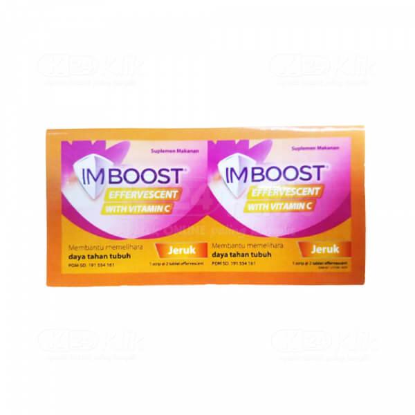 Gambar IMBOOST WITH VIT C JERUK EFF TABLET (Per Strip isi 2 Tablet) dari K24Klik undefined Tokopedia