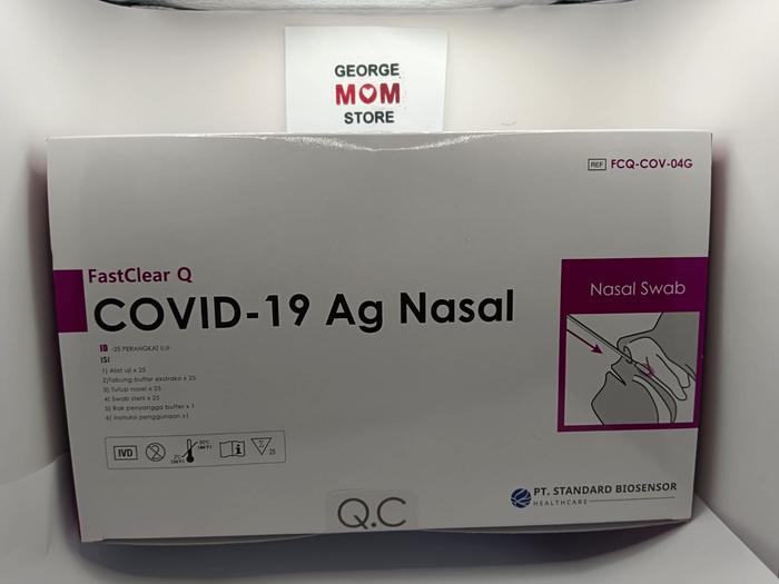 Gambar Sd Biosensor Nasal Fastclear Antigen isi 25T - FASTCLEAR NASAL, 1BOX(25SET) dari georgemomstore2 new undefined Tokopedia
