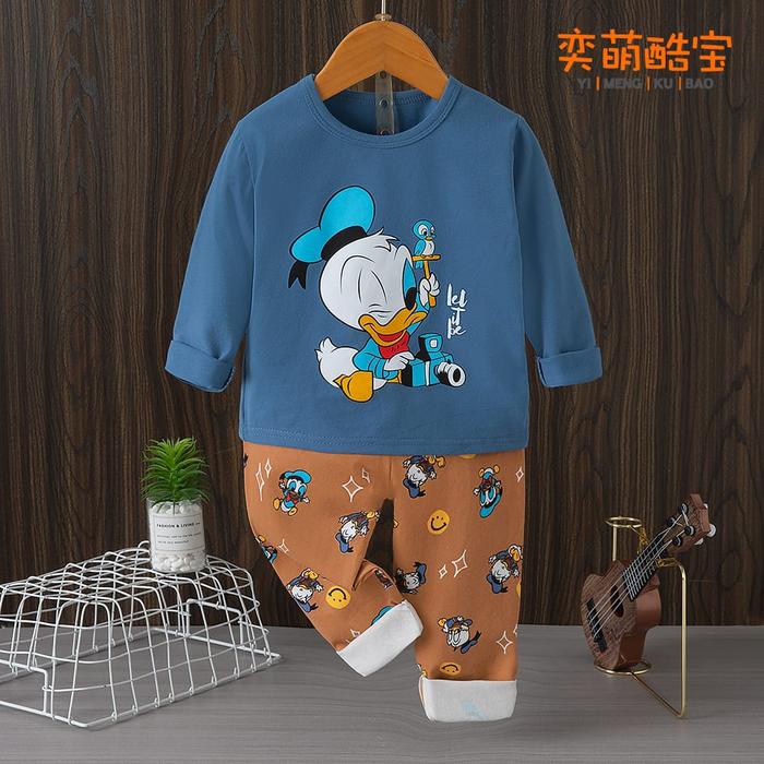 Gambar IMPORT Piyama Anak Laki-Laki 1-9 Thn Setelan PP Baju tiduR Jijibeier - donald, 55 dari Evadel2928 undefined Tokopedia