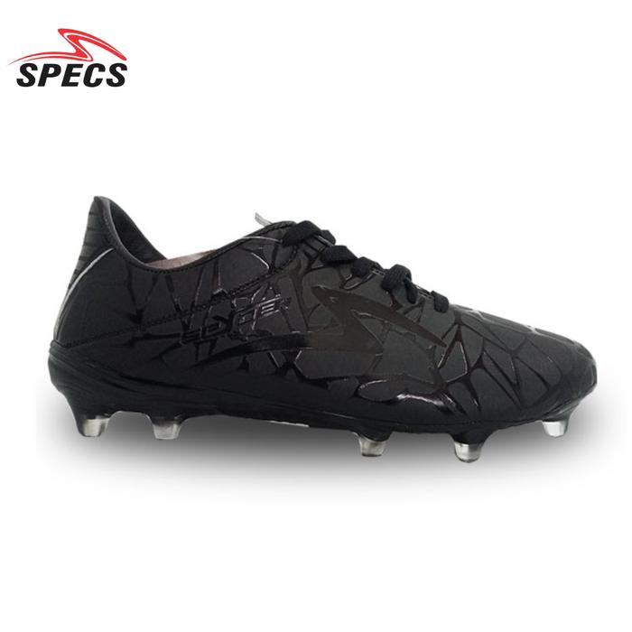 Gambar Sepatu Bola Sepakbola Spec Spyder Berkualitas Bagus Premium Terbaru - Hitam Polos, 39 dari RPM STORE SPORT undefined Tokopedia