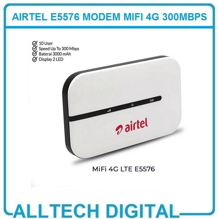 Jual Bolt+ E5576 Modem Portabel Wireless Wifi Mifi 4G LTE 300Mbps ...