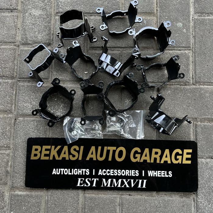 Gambar BRACKET/DUDUKAN FOGLAMP BILED PROJECTOR - SUZUKI, TOPI+PER+BAUT dari BEKASI AUTO GARAGE undefined Tokopedia