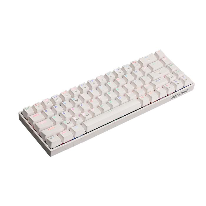 Gambar Digital Alliance Gaming Keyboard Meca Air Mechanical 68 Keys - Putih dari Game Tech Innovation undefined Tokopedia