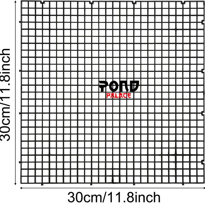 Gambar Sekat Akuarium Grid Tray Breeding Ikan Isolasi Plastik Mesh Aquarium - Hitam 30x30 dari Nusa Pond Logic undefined Tokopedia