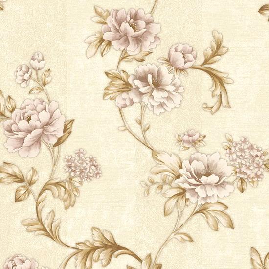 Gambar Wallpaper Dinding Vinyl Bunga Salur Classic LUX DV1928 s/d DV1111 - DV1928 dari MAJU INTERIOR undefined Tokopedia