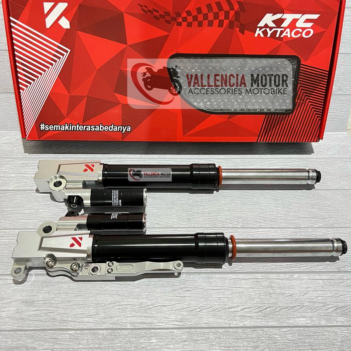 Gambar Shock Depan KTC KYTACO Vario110 Vario 125 150 Beat Scoopy Original - Hitam dari Vallenciamotor undefined Tokopedia