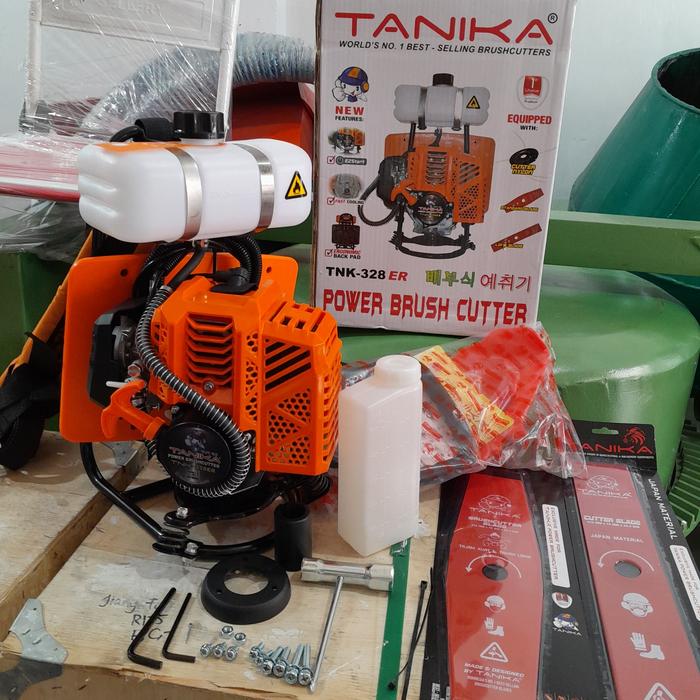 Jual MESIN BABAT POTONG RUMPUT 2 TAK TANIKA TNK 328 ER BRUSCH CUTTER ...