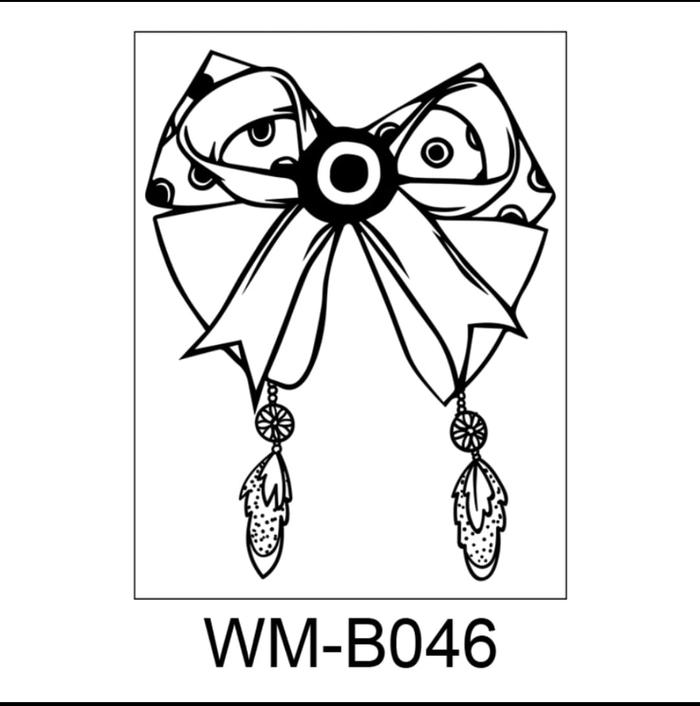 Gambar TATTO SEMI PERMANEN 3D TAHAN LAMA/TATTO WATERPROOF PITA WMB046 - 46 dari Dunia Acc shop undefined Tokopedia