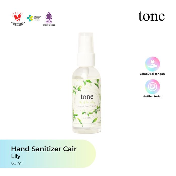 Gambar Tone Hand Sanitizer Spray 60ml (botol amber) - Lily dari Tone Official Kab. Bandung Tokopedia