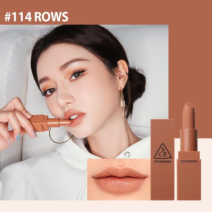 Gambar 3CE Lip Color_Matte 3.5g - #ROWS dari 3CE Official Shop undefined Tokopedia