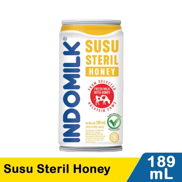 Gambar Indomilk Susu Steril 189ML Can [Original | Honey] - Honey dari Heartsine undefined Tokopedia