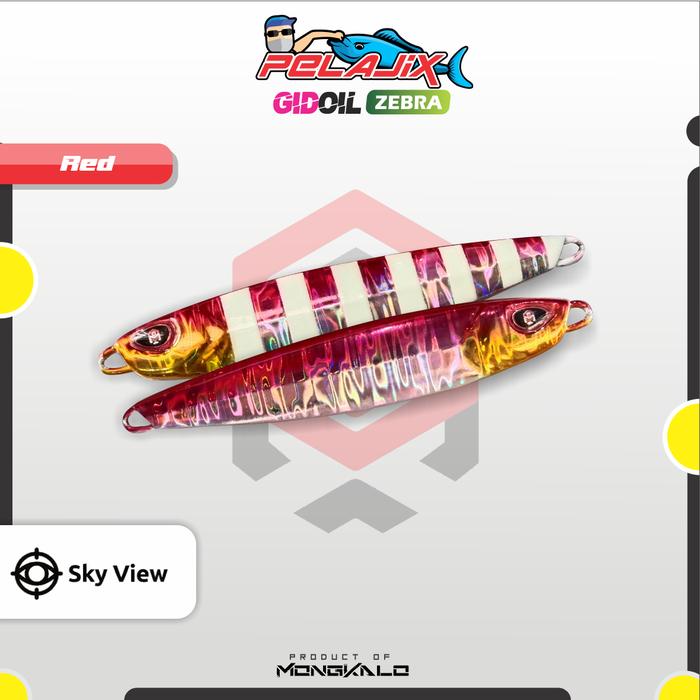 Gambar Metal Jig 40 Gram GID MONGKALO PELAJIX 40gr MetalJig Killer 40g 40 gr - Merah dari Skyviu undefined Tokopedia