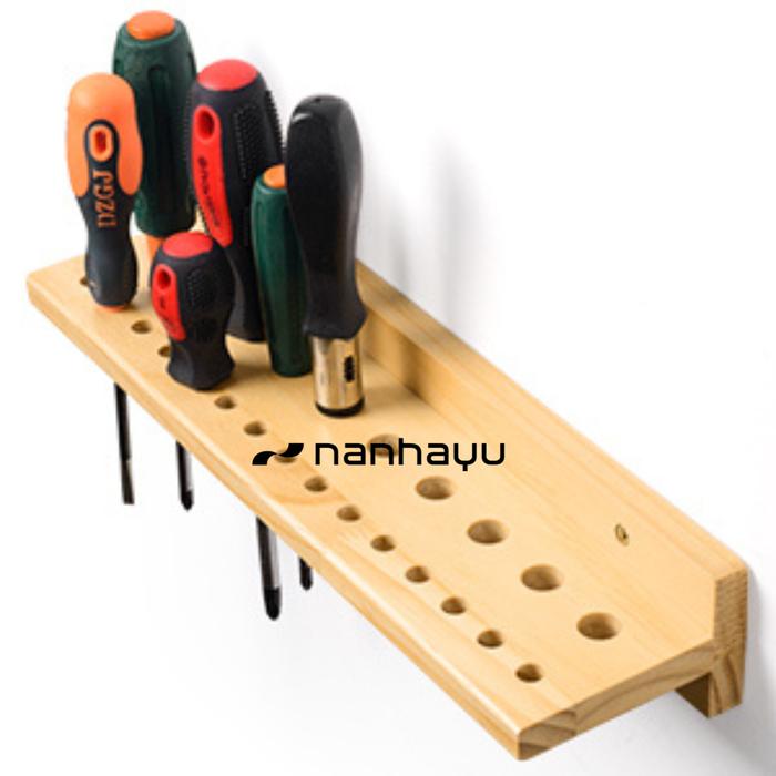 Gambar Rak Obeng Tempat Tang Dan Peralatan Pertukangan - Obeng - Rak Obeng dari nanhayu custom woodcraft undefined Tokopedia