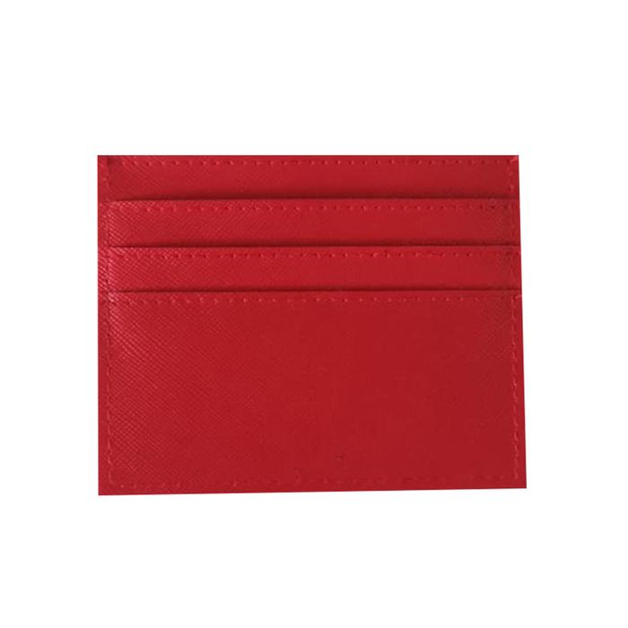 Gambar Card Holder Saku 6 Slot Kartu / Walletcard/ Dompet Kartu - Merah dari Pernak Pernik Import undefined Tokopedia
