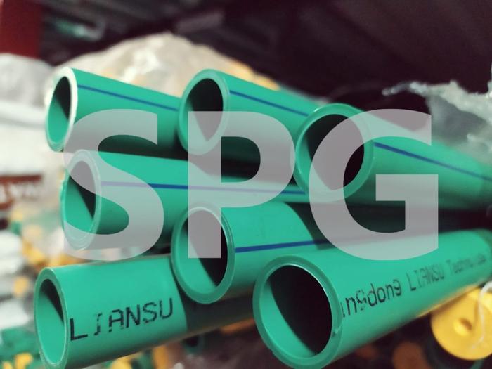 Gambar Pipa PPR PN10 / PN12,5 40mm 1-1/4" inch Water Pipe Pipa PPR 4 MTR/BTG - Hijau2 Lesso dari SPG888 undefined Tokopedia