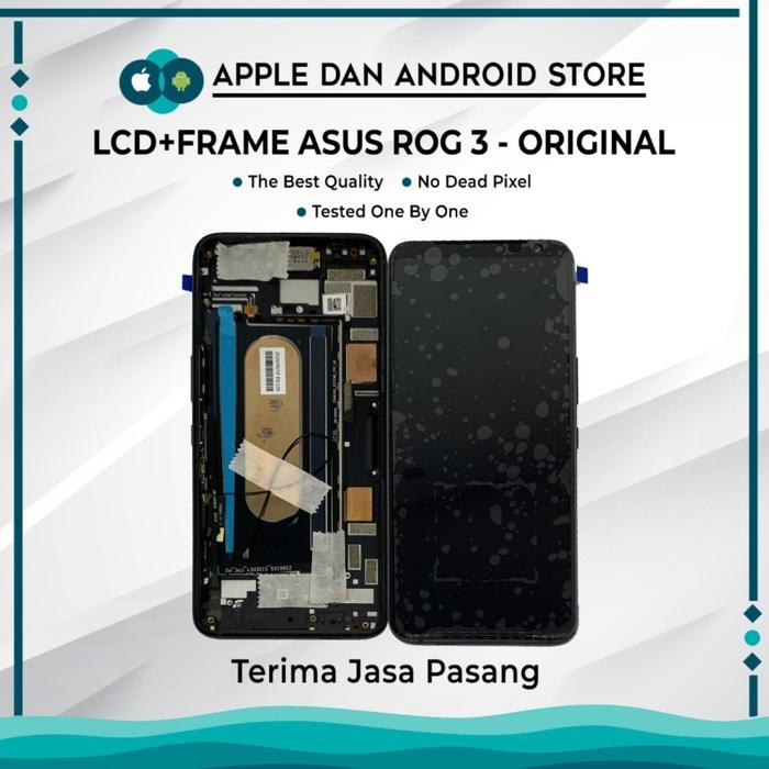 Gambar LCD KOMPATIBEL ASUS ROG PHONE 3 ORIGINAL - LCD + FRAME dari apple dan android store undefined Tokopedia