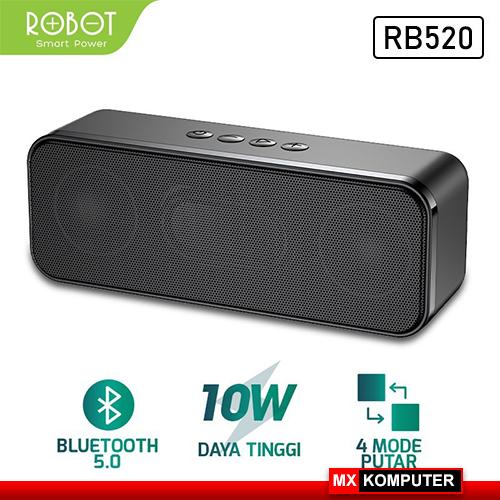 Gambar Robot RB520 Speaker Bluetooth 5.0 Speaker Portable USB MicroSD AUX dari MXKomputer_NEW undefined Tokopedia