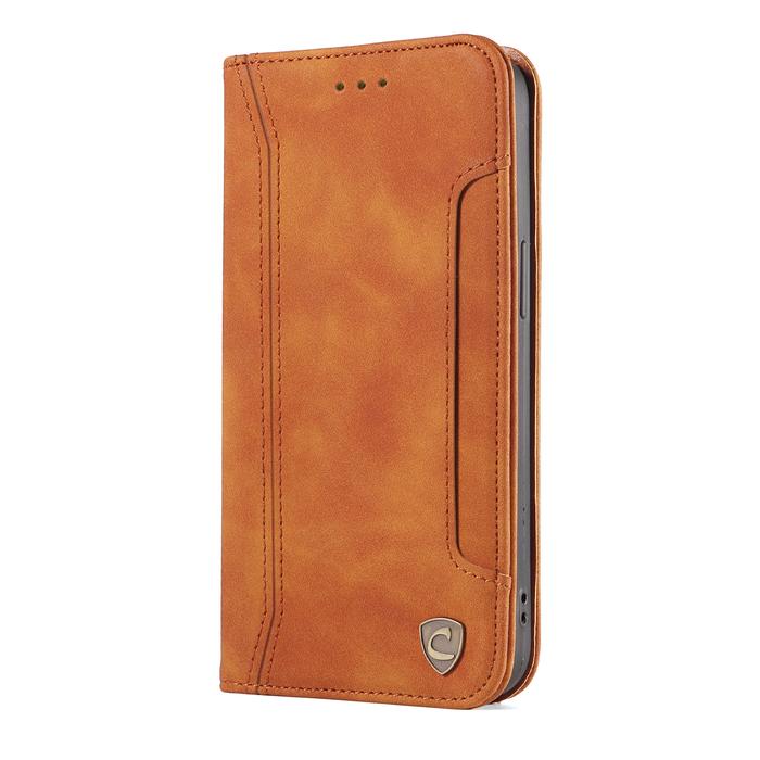 Gambar IPHONE 13 CASEON FLIP WALLET CARD SLOT LEATHER CASE C001 - COKLAT MUDA dari Importking undefined Tokopedia