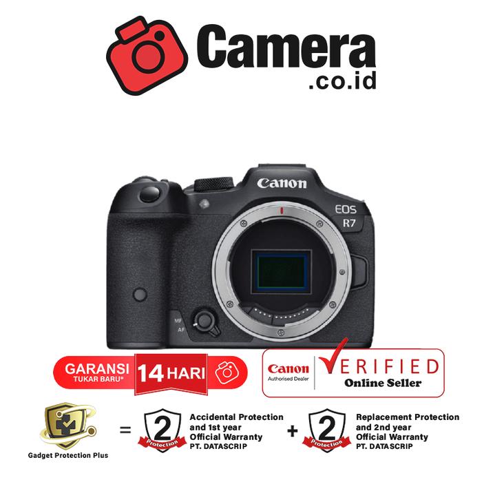 Gambar CANON EOS R7 R 7 Body/Kit lens Kamera Mirrorless GaransI Resmi - Body Only dari CAMERA CO ID undefined Tokopedia