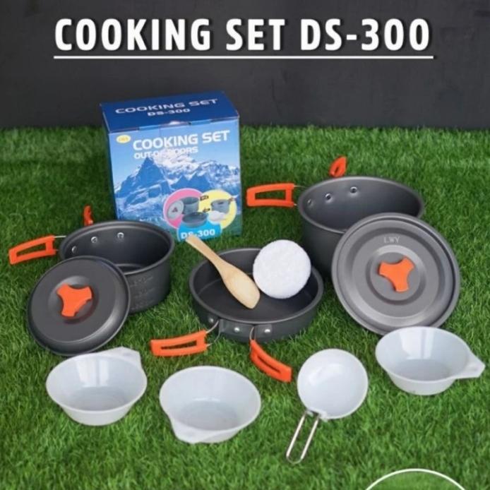 Gambar alat masak camping cooking set DS 300 dari goldenavatar undefined Tokopedia