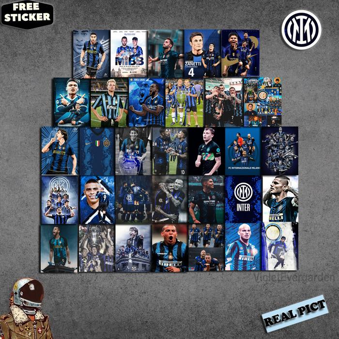 Gambar POSTER SERIA A INTER MILAN / FREE STIKER/ FREE PEREKAT/ HIASAN DINDING - Inter A5 30pcs dari VioletEvergarden7 undefined Tokopedia