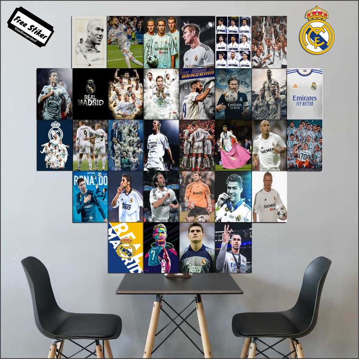 Gambar POSTER REAL MADRID / FREE STIKER/ FREE PEREKAT/ HIASAN DINDING TREND - Old Madrid dari VioletEvergarden7 undefined Tokopedia